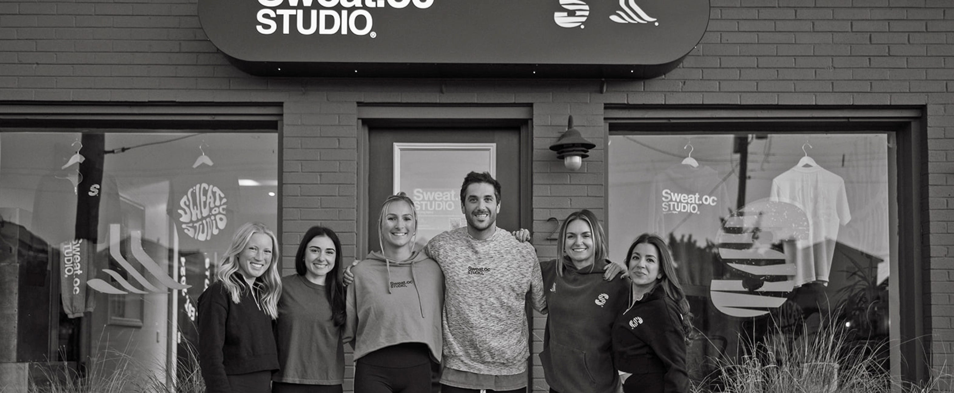 Sweat.oc Studio — a live storefront running on Thryve